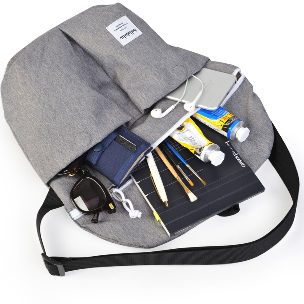 Hellolulu Light Gray Crossbody Bag - image 4